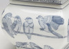 AA Importing 59835 Square Blue And White Planter Additional image