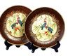 Pair of 10 Inch Diameter Parrot Decorative Plates Additional image