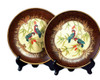 Pair of 10 Inch Diameter Parrot Decorative Plates Additional image