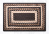 Earth Rugs RC-313 Mocha / Frappuccino Oblong Braided Rug 20" x 30" Main image