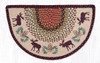 Earth Rugs SCP-19 Moose / Pinecone Printed Slice 18" x 29" Main image