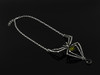 Alchemy Gothic Emerald Venom Crystal Spider Necklace Additional image