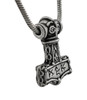 Alchemy Gothic Thor`s Bindrune Hammer Pewter Pendant/Necklace Additional image