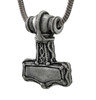 Alchemy Gothic Thor`s Bindrune Hammer Pewter Pendant/Necklace Additional image