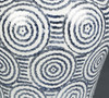 AA Importing Blue and White Circles 14" Ginger Jar with Lid Additional image