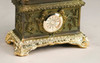 AA Importing Lion and Snack Clock, Bronze Finish Additional image