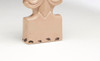 AA Importing Fleur De Lis Light Brown Finish Additional image