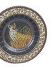 15 Inch Diameter Hand Painted Cheetah Decorative Plate Additional image