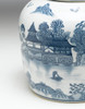 AA Importing 59748 9 Inch Blue & White Ginger Jar Additional image