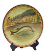 12 1/2 Inch Diameter Fish Decorative Plate Additional image
