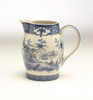 AAI Medium Porcelain Pitcher, Blue and Cream Main image