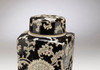 AA Importing 59820 12 Inch Square Brown & Cream Jar Additional image