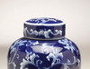 AA Importing 59951 9 Inch Blue & White Ginger Jar Additional image