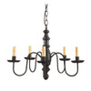 Country Inn Chandelier in Black Main image