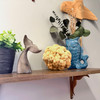 Set of 3 Decorative Jute Orbs 6 in Braided Rope Bowl Filler Balls Lifestyle image 3