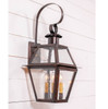 Town Crier Wall Light in Antique Copper - 3 Lights - Tinware Additional image