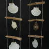 Scallop Sea Shell Driftwood Ladder Hanging Nautical Sculpture Beach Nautical Additional image