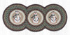 Earth Rugs TCP-81 Moon & Star Snowman Printed Tri Circle Runner 15" x 36" Main image