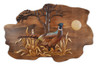 Pheasant Hand Crafted Intarsia Wood Art Wall Hanging 26 X 18 X 2.5 Inches Main image