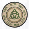 Earth Rugs RP-116 Irish Knot Round Patch 27" x 27" Main image