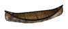 37 in. Decorative Rustic Birch Bark Wooden Canoe Statue Additional image