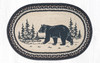 Earth Rugs OP-313 Bear Silhouette Oval Patch 20" x 30" Main image