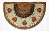 Earth Rugs SCP-222 Harvest Pumpkin Printed Slice 18" x 29" Main image
