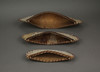 Set of 3 Rustic Birch Bark Decorative Wooden Canoe Sculptures Forest Lodge Decor Additional image