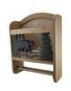 Bear in the Woods Hand Crafted Wooden Paper and Towel Holder w/Storage Additional image
