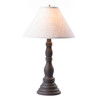 Irvin's Country Tinware Davenport Lamp in Hartford Black with Shade Main image