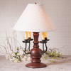 Cedar Creek Lamp in Americana Red with Shade Additional image
