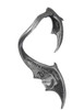 A Night with Goethe Gothic Pewter Bat Wing Ear Wrap Additional image