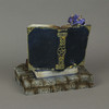 Resin Magic Book LED Sculpture Decorative Accent Light Resting Dragon Figurine Additional image