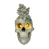 Illuminated Coastal Statue LED Eyes Coral Resin 7.5 Inch Gothic Decor Additional image