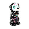 Day of the Dead Skeleton Dog Figurine Glossy Resin 8.75 Inch Halloween Decor Additional image