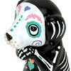 Day of the Dead Skeleton Dog Figurine Glossy Resin 8.75 Inch Halloween Decor Additional image