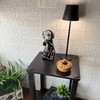 Day of the Dead Skeleton Dog Figurine Glossy Resin 8.75 Inch Halloween Decor Lifestyle image 2