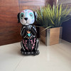 Day of the Dead Skeleton Dog Figurine Glossy Resin 8.75 Inch Halloween Decor Lifestyle image 3