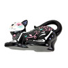 Day of the Dead Skeleton Cat Figurine Resin 8 Inch Multicolor Gothic Decor Additional image
