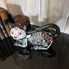 Day of the Dead Skeleton Cat Figurine Resin 8 Inch Multicolor Gothic Decor Lifestyle image 5