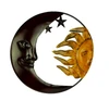 Metal Art Celestial Sun and Moon Indoor Outdoor Wall Decor Main image