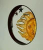Metal Art Celestial Sun and Moon Indoor Outdoor Wall Decor Additional image