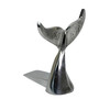 Whale Tail Door Stop Decorative Coastal Metal Wedge 6.5 in Nautical Floor Accent Main image