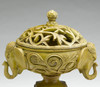 AA Importing Elephant Bowl with Decorative Lid Additional image