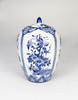 AA Importing 12" Ginger Jar, Blue and White Main image