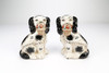 AAI Black and White Dogs with Flower Baskets, Set of 2 Main image