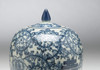 AA Importing 59769 Antiqued Pale Green And Blue Jar With Lid Additional image