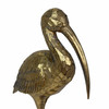 Gold Pelican Statue 16 Inch Tall Resin Bird Sculpture Coastal Decor Additional image