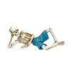 Beach Skeleton Resin Collectible Figurine Coastal Gothic Tabletop Decor Main image