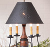 Jamestown Lamp in Hartford Pumpkin with Shade Additional image